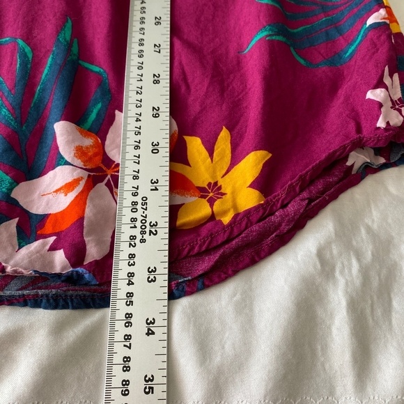 Old Navy Women's Maroon Sleeveless V-neck Lightweight Summer Dress Size Medium - Picture 10 of 11